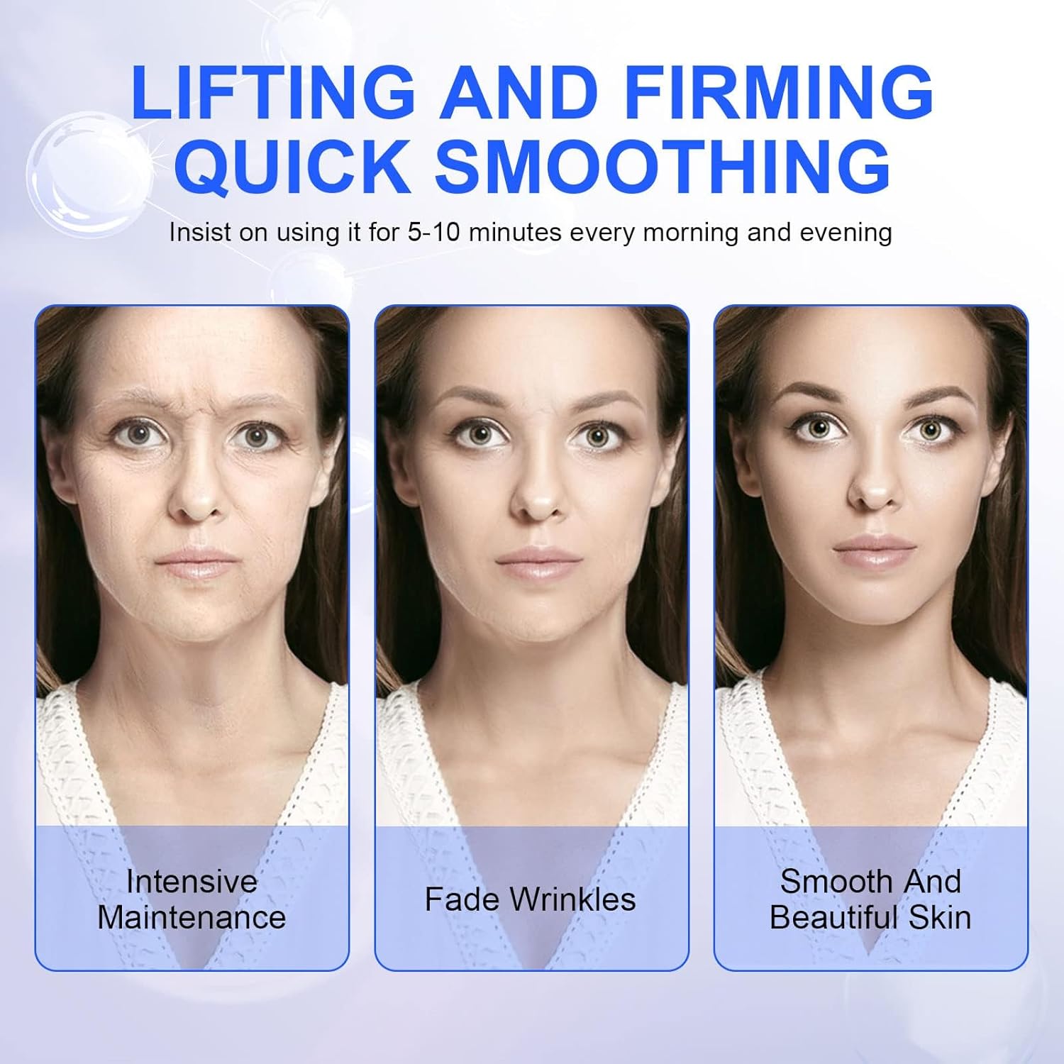 Facial Neck Care lift Lifting Machine, Sonic Facial and Neck Massage