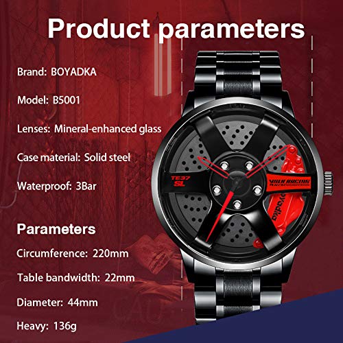 Car Wheel Watch
