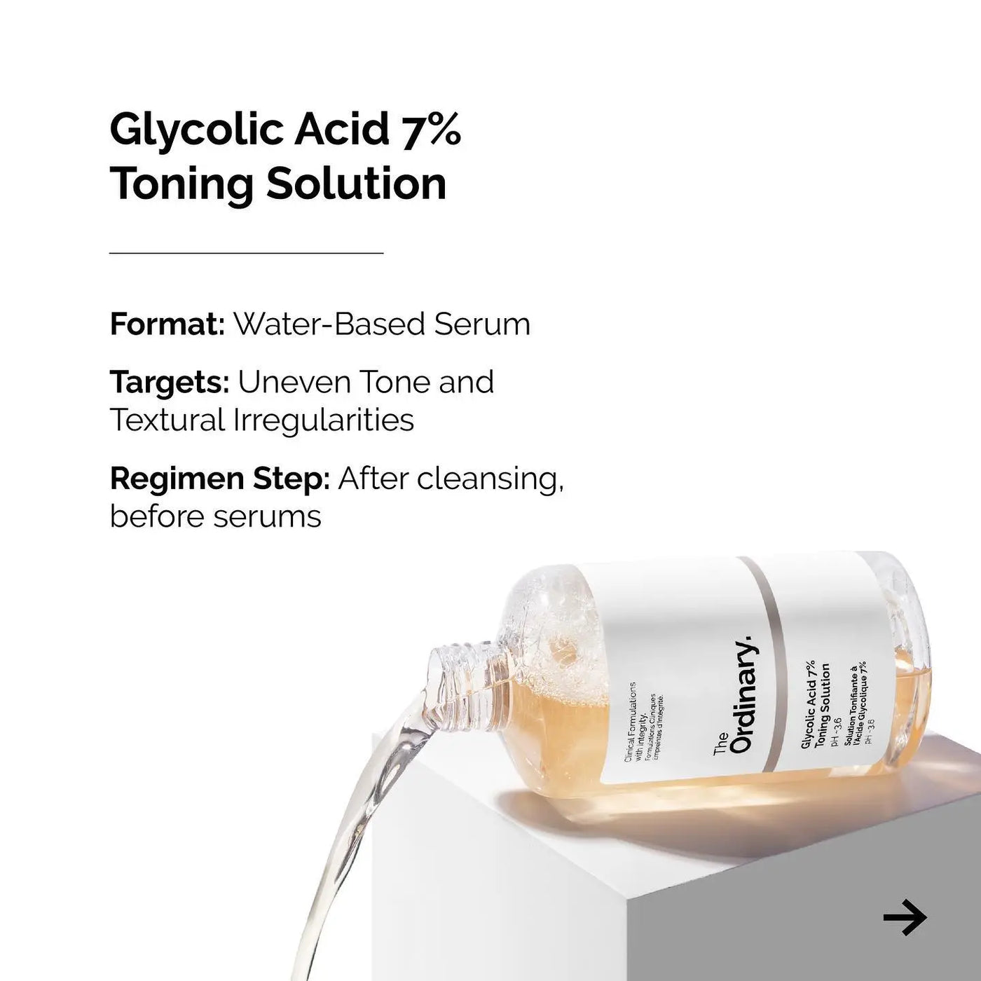 The Glycolic Acid 7% Toning Solution