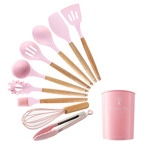 11Pcs Silicone Cooking Utensils