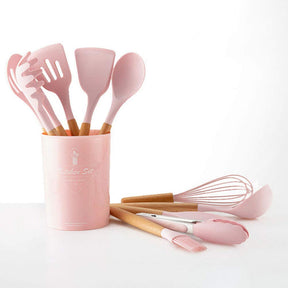 11Pcs Silicone Cooking Utensils