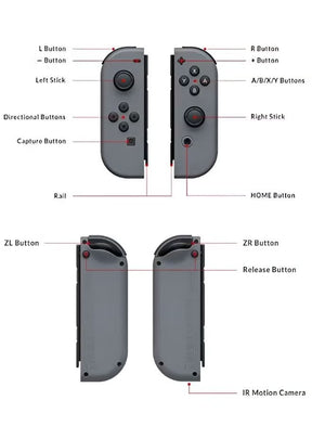 Switch Joy-Con (L/R) - Gray