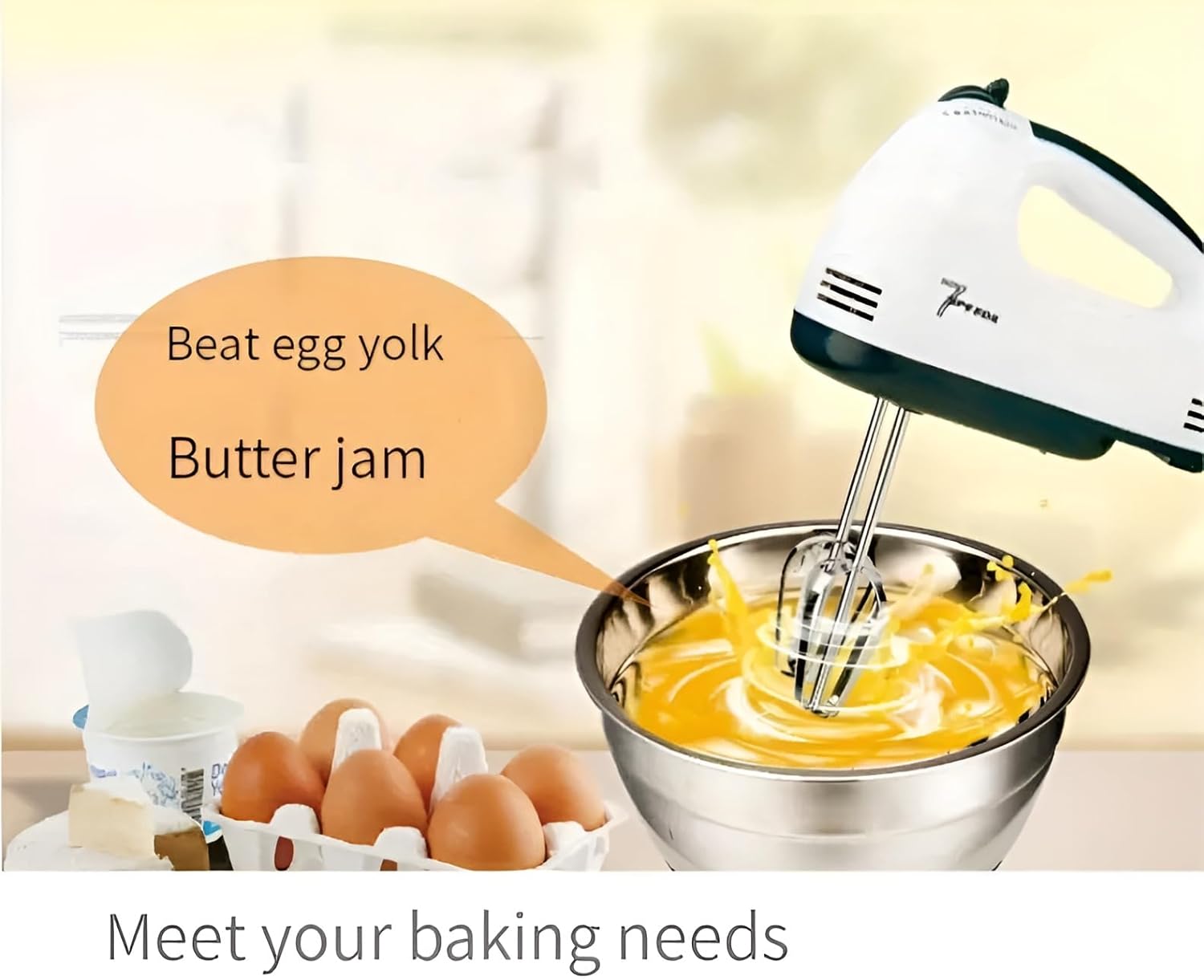 Professional Electric Handheld Mixer