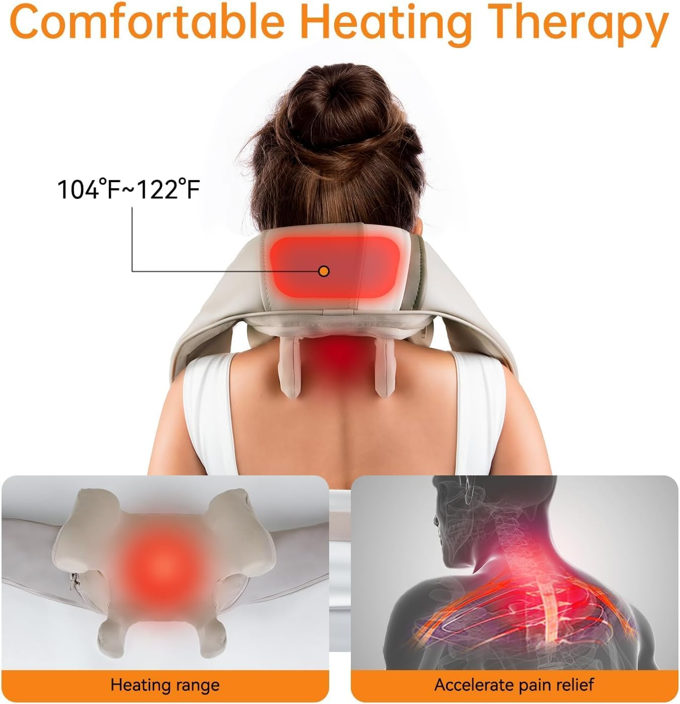 Massagers For Neck And Shoulder With Heat