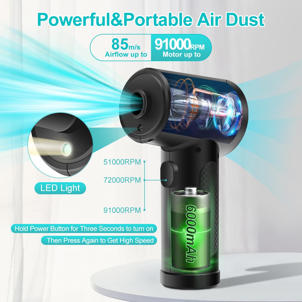 Rechargeable Air Duster