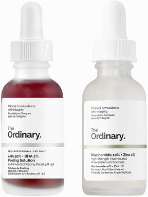 3 PCs Ordinary Niacinamide + Caffeine Solution + Peeling Solution