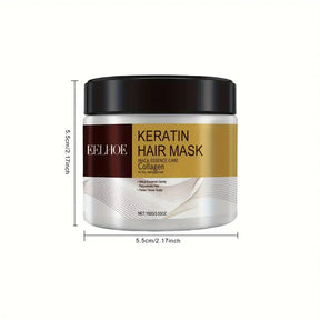 Collagen Hair Mask for Damaged Hair, Repair for Dry Damaged or Color Treated Hair