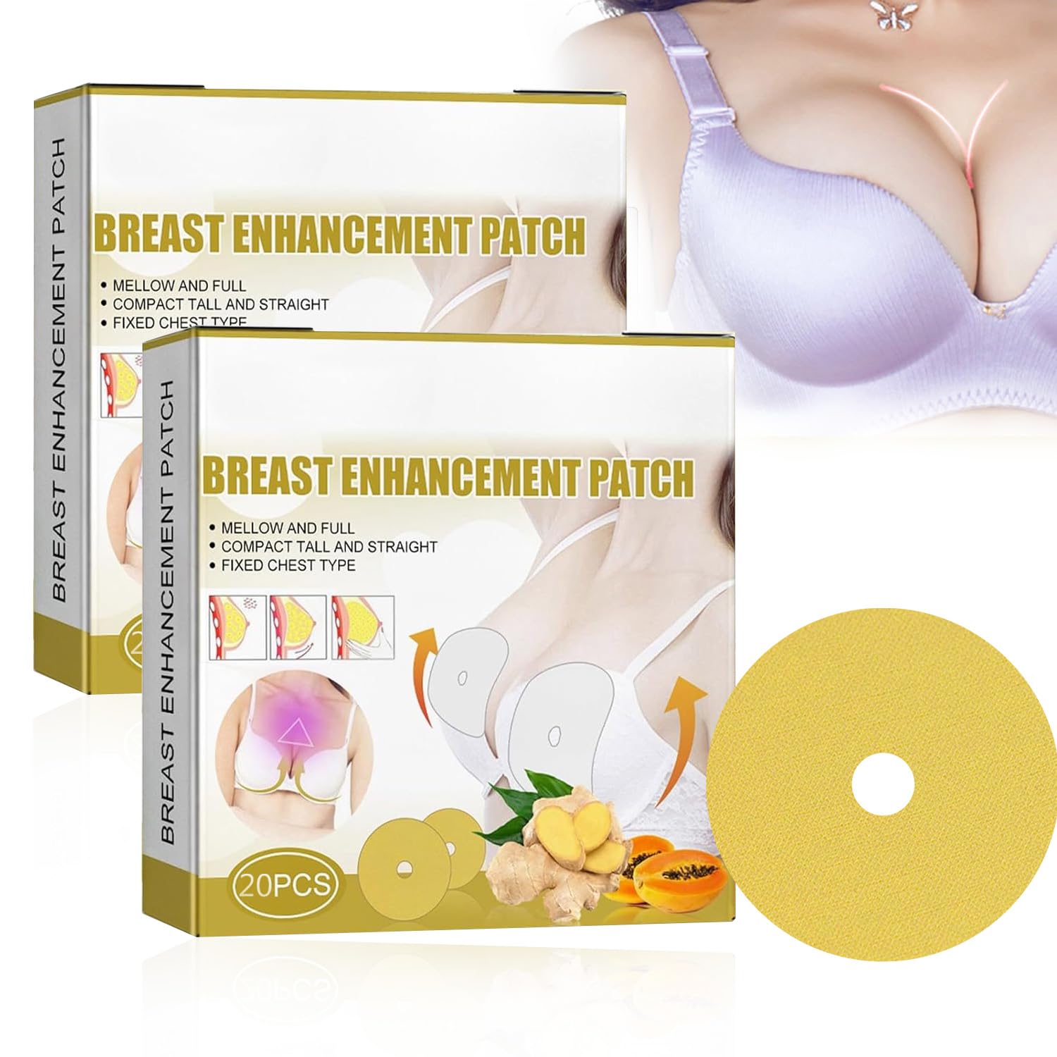 Breast Enhancement Patch for Wowen 12 Pcs