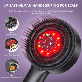 2 In 1 Hair Oil Electric Scalp Brushes for Hair, Scalp Massager Brush