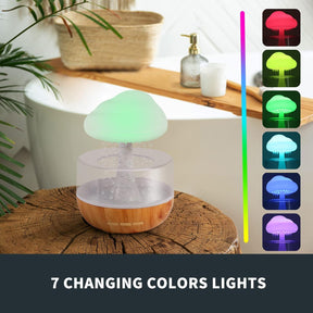 Raining Cloud Night Light Essential Oil Diffuser Humidifier