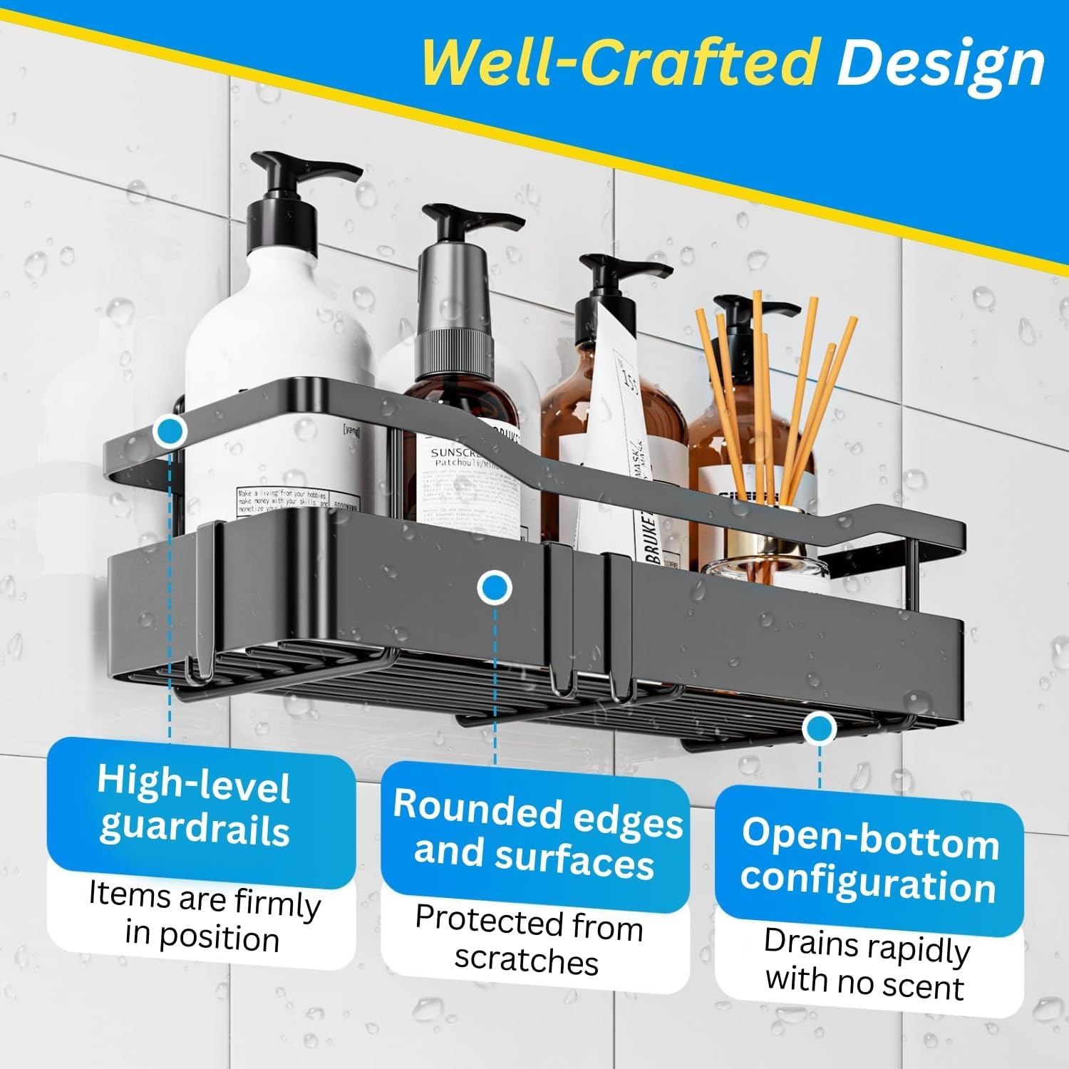 5-Pack Shower Caddy