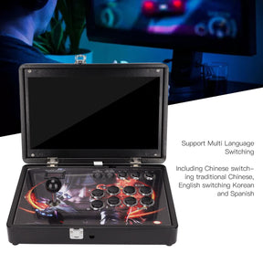 Games Arcade Game Console Support 3D 2D Games 14 Inch 1280x720 Portable Multi Functional Metal