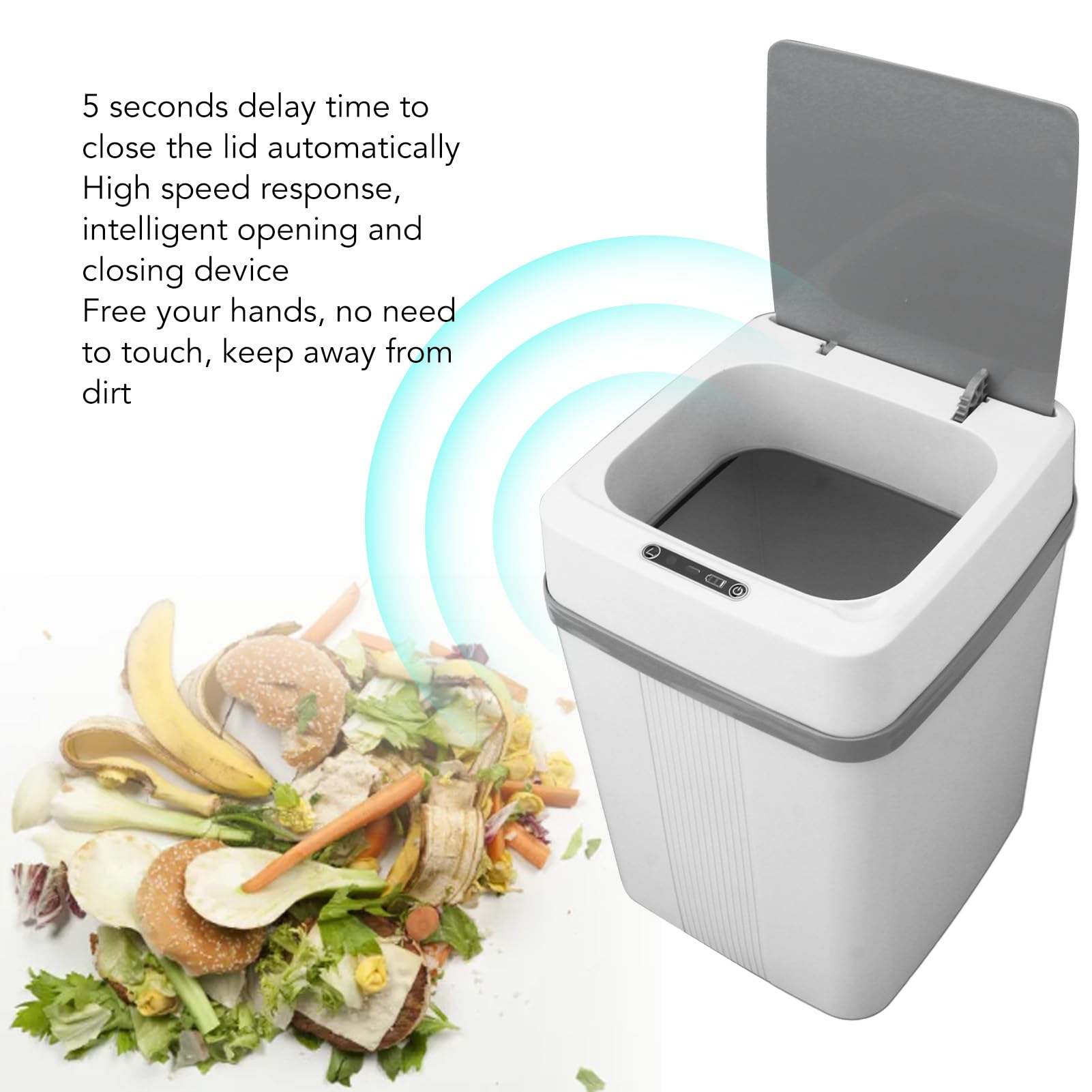 Automatic Touchless Trash Can Touchless Motion Sensor Bin