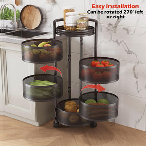 Rotating Storage Racks