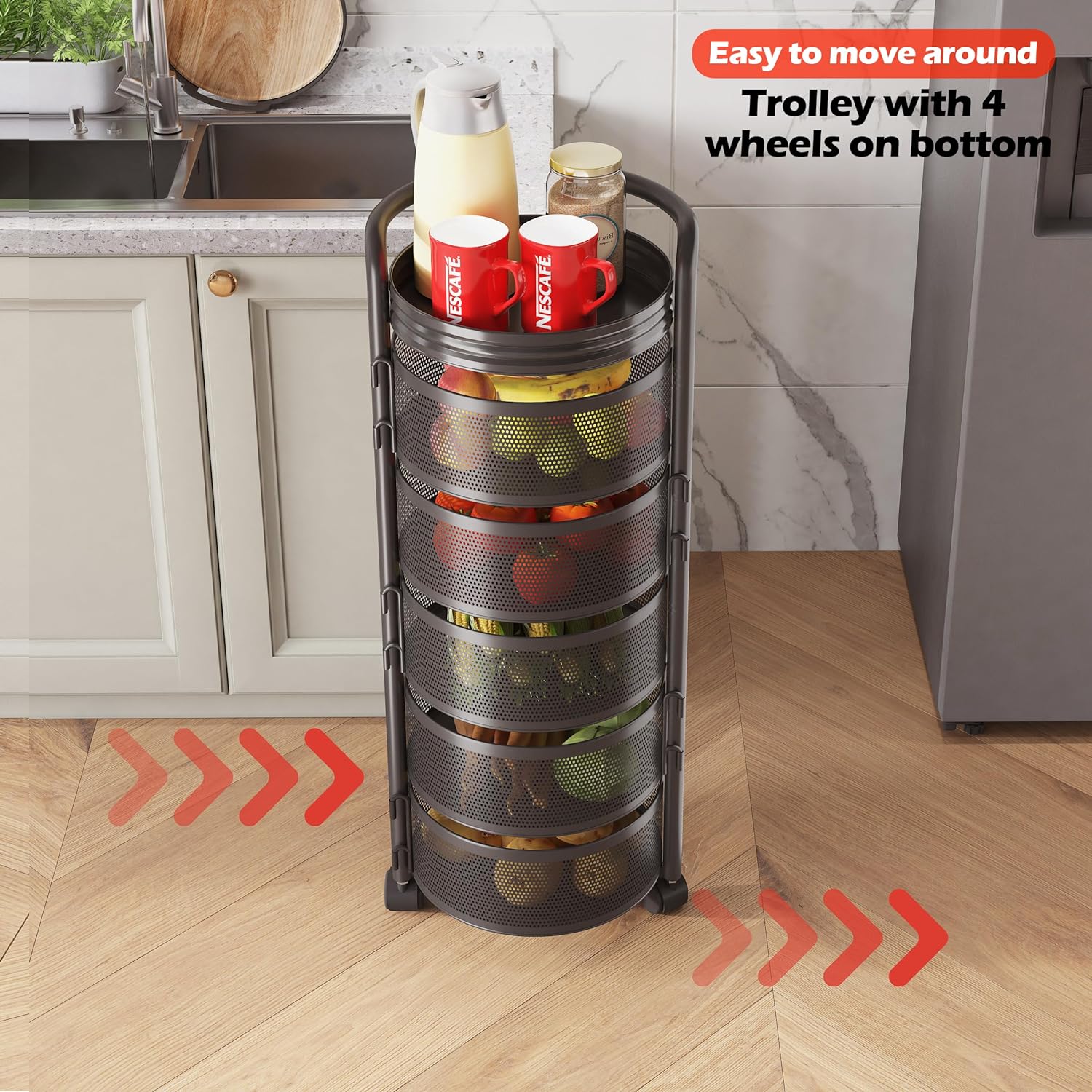 Rotating Storage Racks