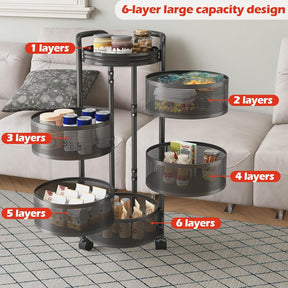 Rotating Storage Racks