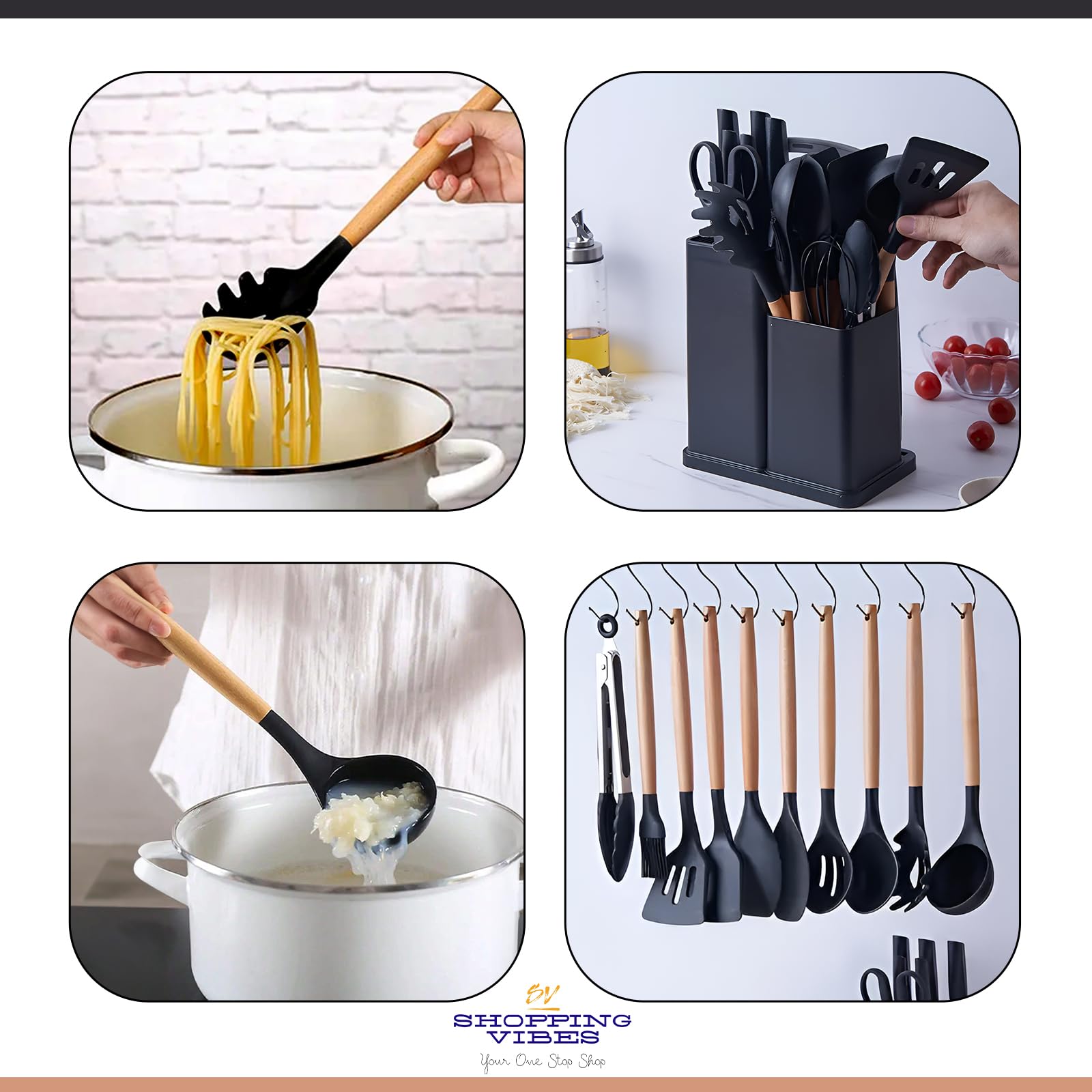 Premium 19pcs Kitchen Utensils Set