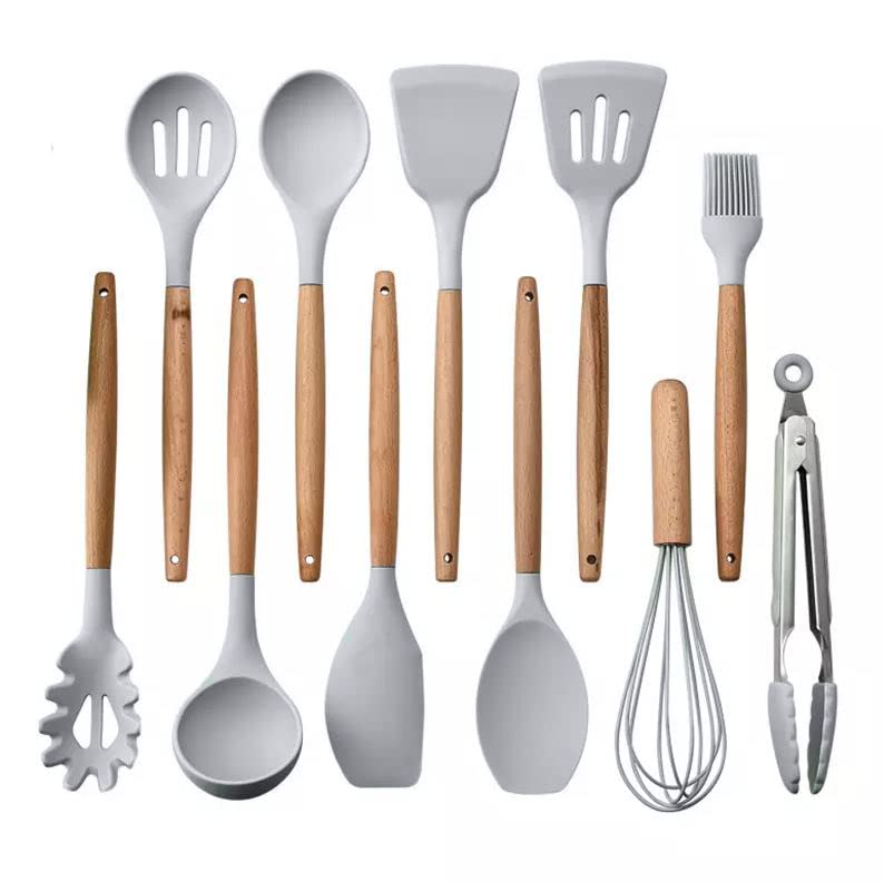 11Pcs Silicone Cooking Utensils