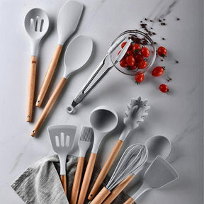 11Pcs Silicone Cooking Utensils