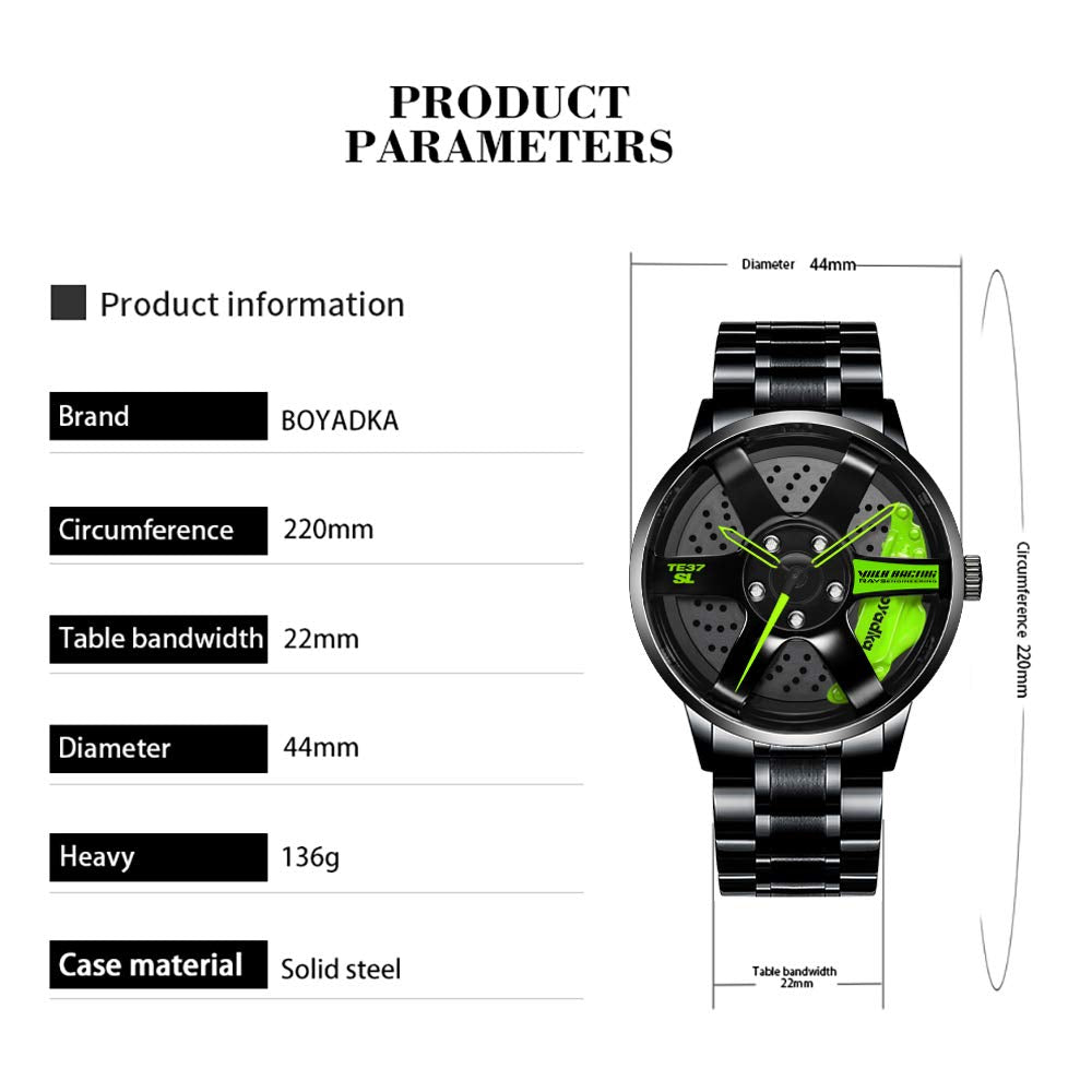 Car Wheel Watch