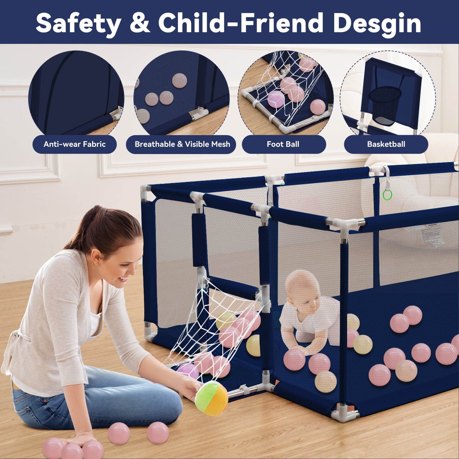 Large Baby Playpen