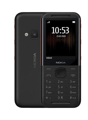 نوكيا 5310 ثنائي الشريحة، أسود وأحمر، 8 ميجابايت رام، 16 ميجابايت، GSM 4G