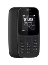 Nokia 105 Dual Sim Black 4MB