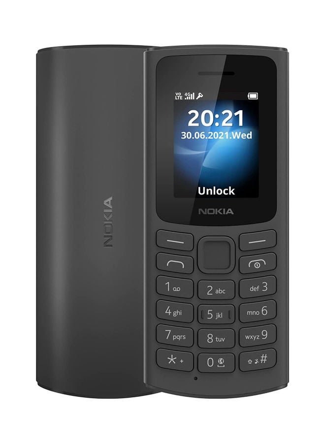 Nokia 105 4G Dual SIM Black