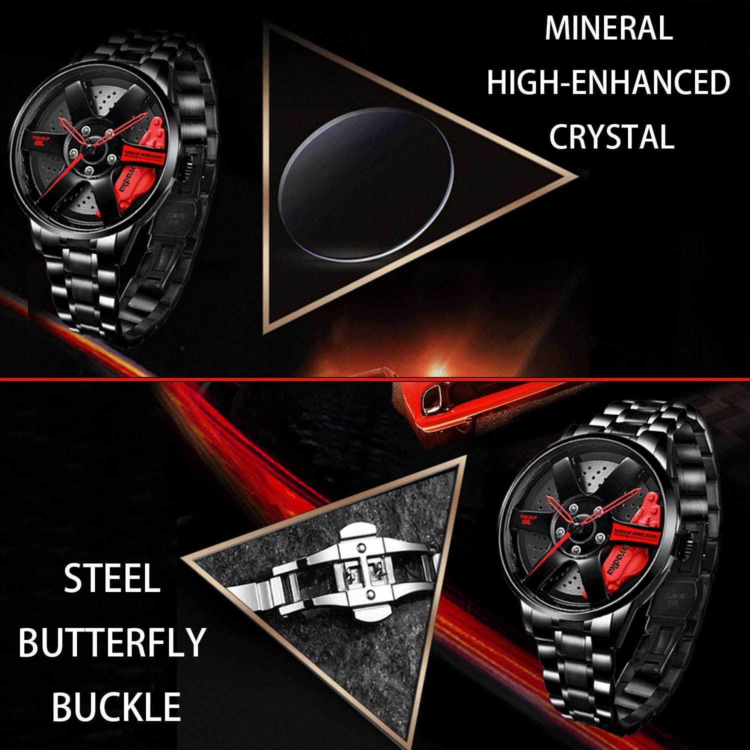 Car Wheel Watch