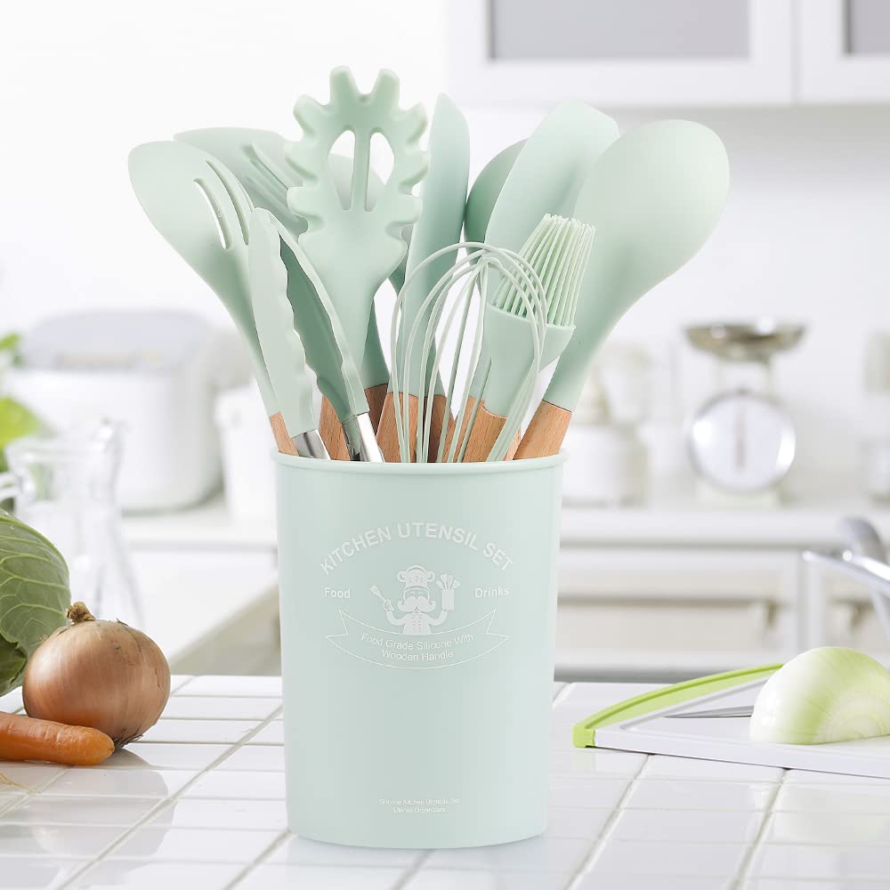 11Pcs Silicone Cooking Utensils