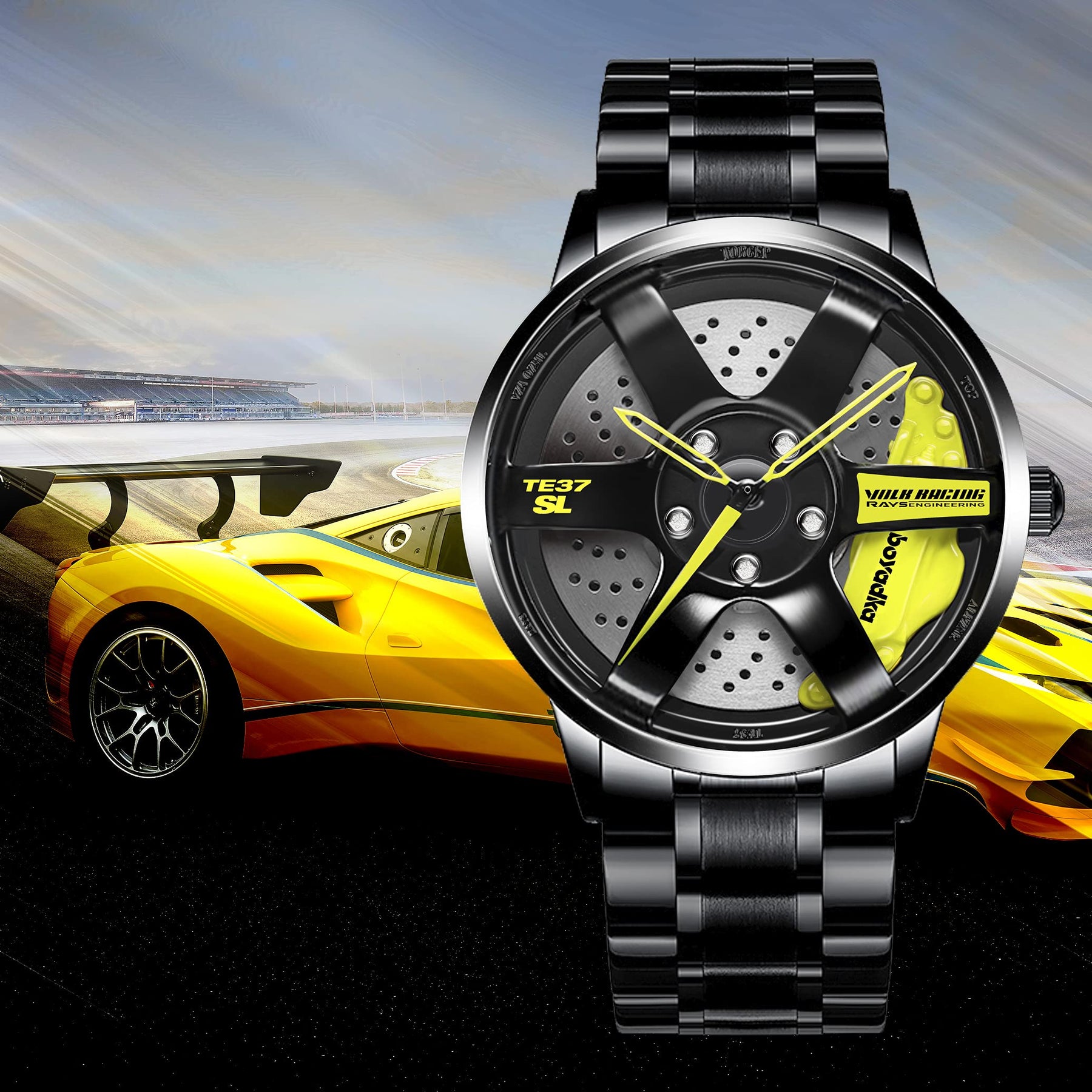 Car Wheel Watch