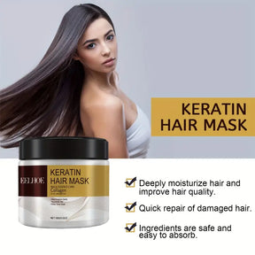 Collagen Hair Mask for Damaged Hair, Repair for Dry Damaged or Color Treated Hair