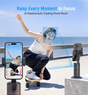 Auto Face Tracking Tripod with Remote Control