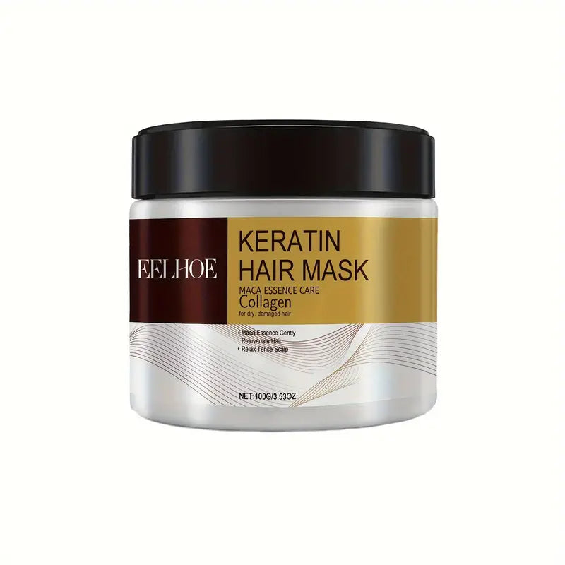 Collagen Hair Mask for Damaged Hair, Repair for Dry Damaged or Color Treated Hair