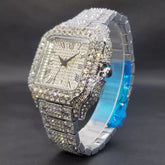 Luxury Watch for Men Bling Diamond Luxury Full Diamond Fashion Watch