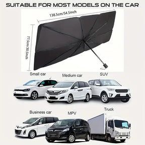 Foldable Car Windshield Sunshade Car Umbrella